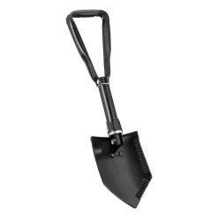 Mil-Tec - US Dreifachspaten mit Hülle schwarz