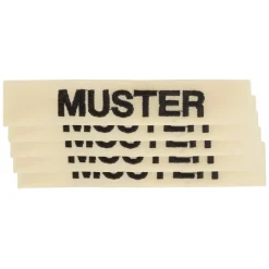 Namensbänder 5er Set Khaki