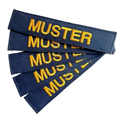 Namensbänder 5er Set Navy