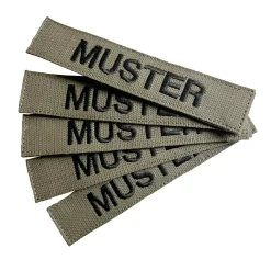 Namensbänder 5er Set Oliv