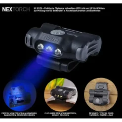 Nextorch - Cliplampe UL10UV