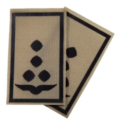 NfD - BW Rangabzeichen bedruckt Luftwaffe Klett für KBS SK