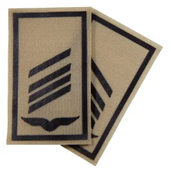 NfD - BW Rangabzeichen bedruckt Luftwaffe Klett für KBS SK