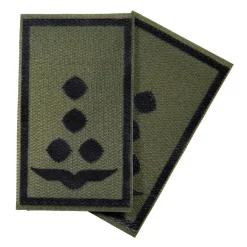 NfD - BW Rangabzeichen bedruckt Luftwaffe Klett für KBS SK