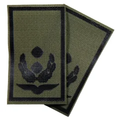 NfD - BW Rangabzeichen bedruckt Luftwaffe Klett für KBS SK