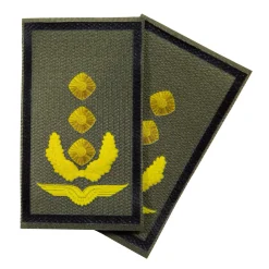 NfD - BW Rangabzeichen bedruckt Luftwaffe Klett für KBS SK