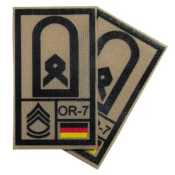 NfD - BW Rangabzeichen International bedruckt Heer Klett für KBS SK