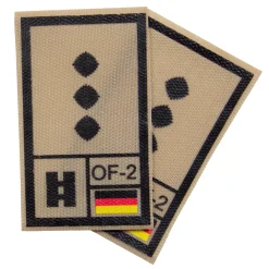 NfD - BW Rangabzeichen International bedruckt Heer Klett für KBS SK