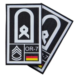 NfD - BW Rangabzeichen International bedruckt Heer Klett für KBS SK