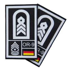 NfD - BW Rangabzeichen International bedruckt Heer Klett für KBS SK