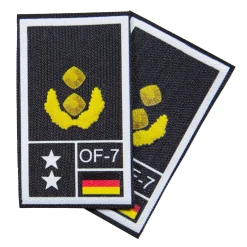 NfD - BW Rangabzeichen International bedruckt Heer Klett für KBS SK