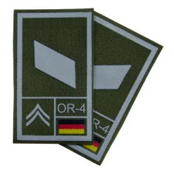 NfD - BW Rangabzeichen International bedruckt Heer Klett für KBS SK