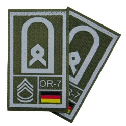 NfD - BW Rangabzeichen International bedruckt Heer Klett für KBS SK