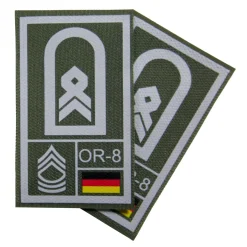 NfD - BW Rangabzeichen International bedruckt Heer Klett für KBS SK