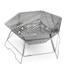 Origin Outdoors - Feuerschale und Grill Hexagon