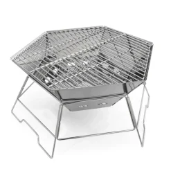 Origin Outdoors - Feuerschale und Grill Hexagon