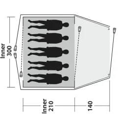 Outwell - Zelt Cloud 5