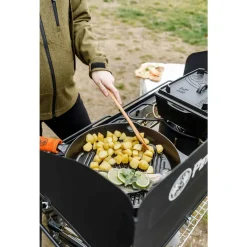 Petromax - Grill- und Feuerpfanne gp35 mit Stiel schwarz