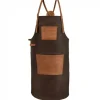 Petromax - Grillschürze Büffelleder gekreuztes Rückenband
