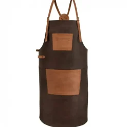 Petromax - Grillschürze Büffelleder gekreuztes Rückenband