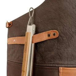 Petromax - Grillschürze Büffelleder gekreuztes Rückenband