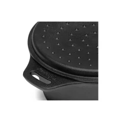 Petromax - Kasserolle kr2 Gusseisen mit Deckel schwarz