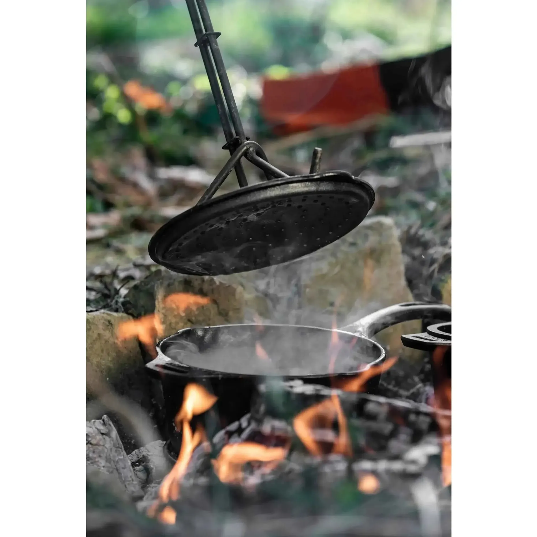 Petromax - Kasserolle kr2 Gusseisen mit Deckel schwarz