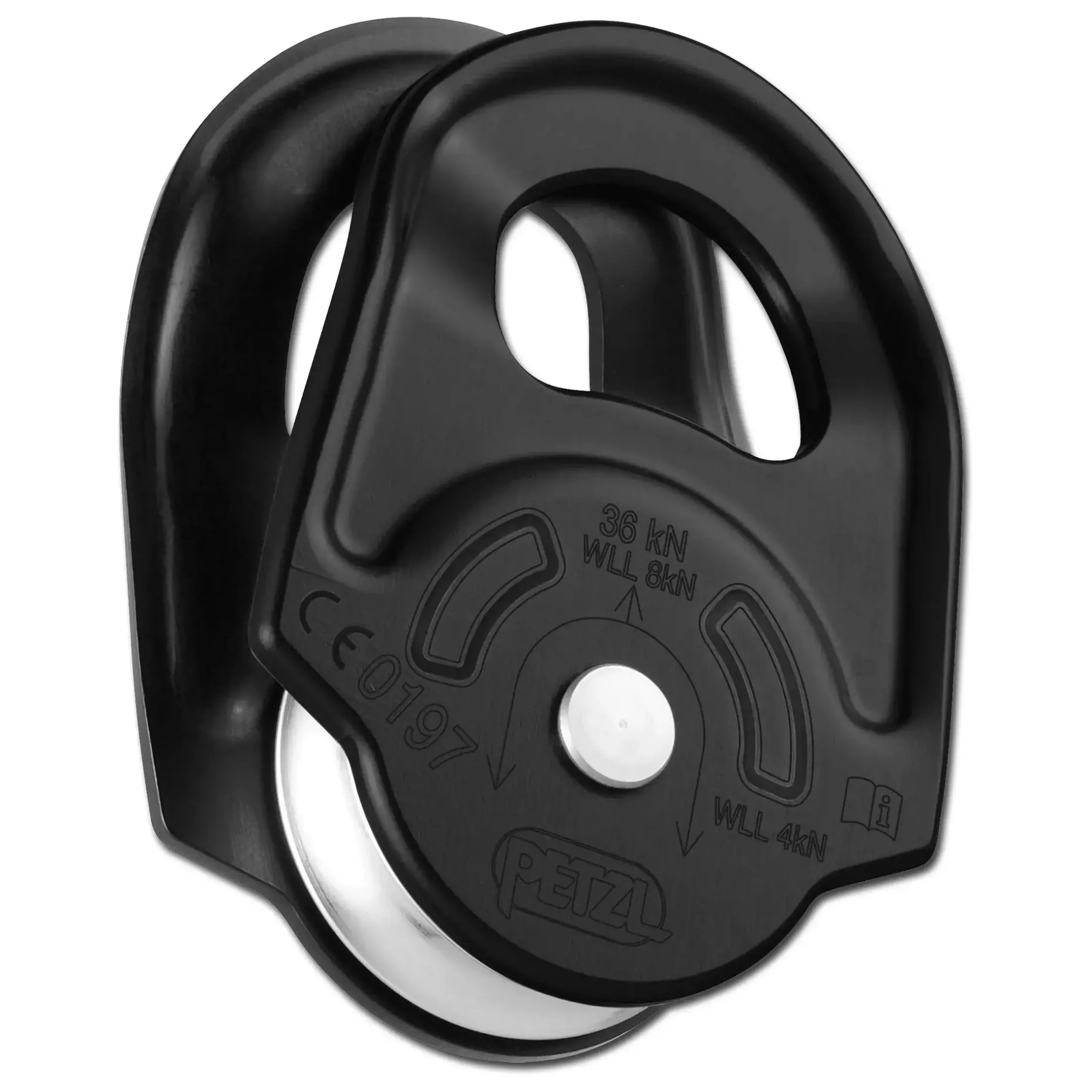 Petzl - Seilrolle Rescue schwarz