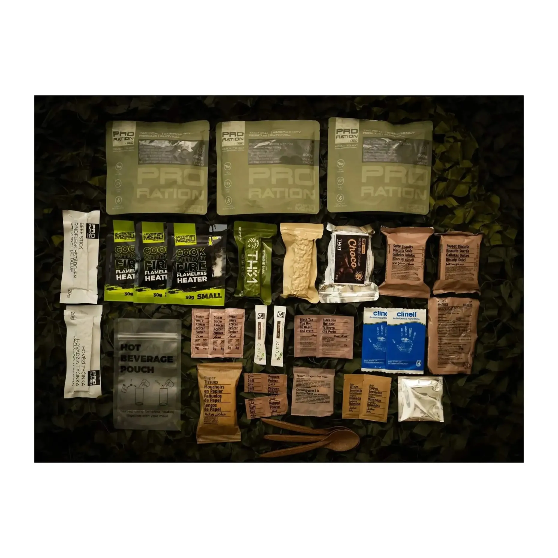 Pro-Ration - Tagesration Ultimate Tactical Ration Full Day Menü 4