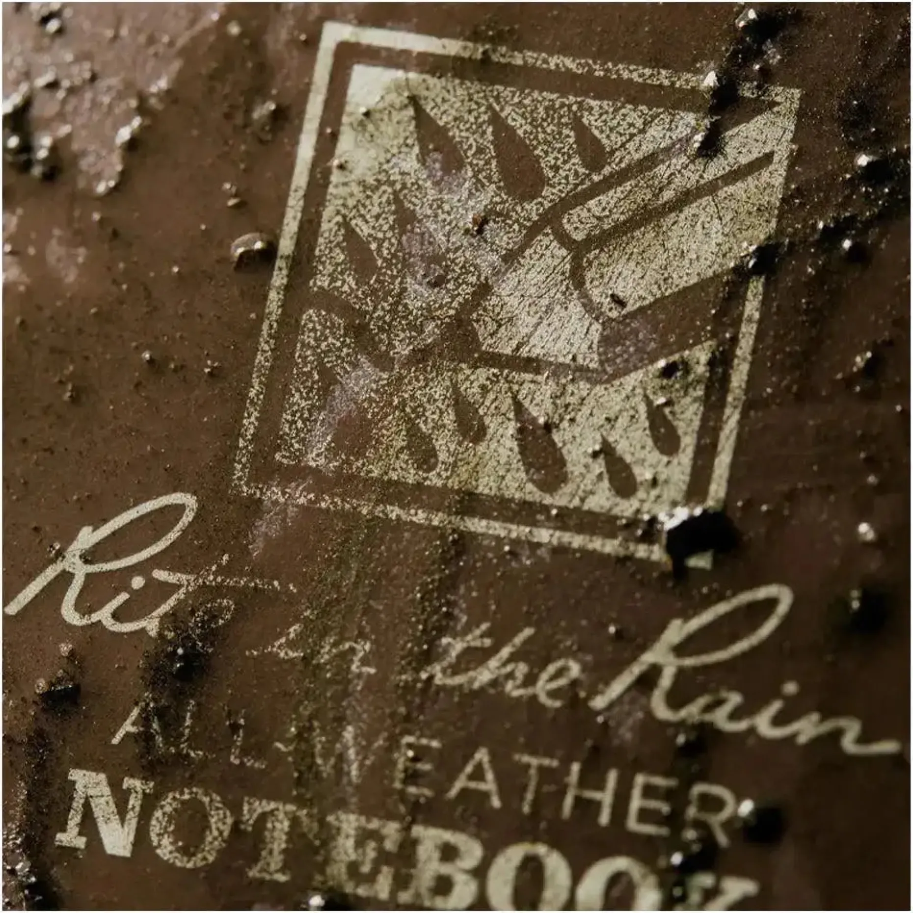 Rite in the Rain - Notizblock Spiralbindung oben braun
