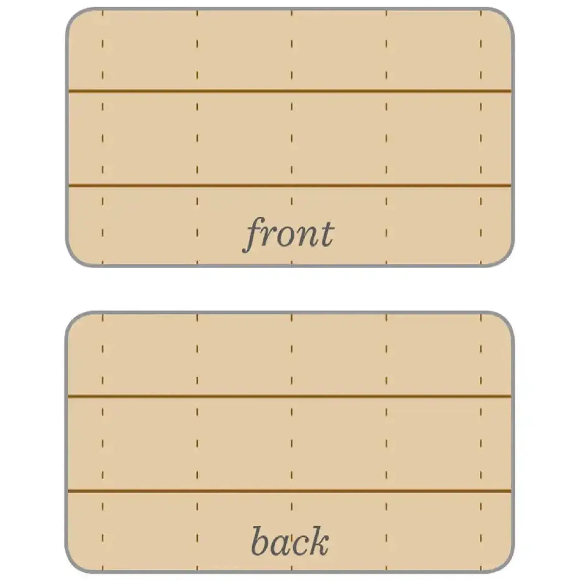 Rite in the Rain - Notizblock Spiralbindung oben braun