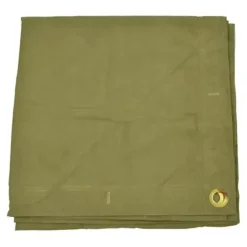 Rumänische Armee - Rumänische Zeltbahn oliv gebraucht