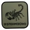Steambow - 3D-Rubberpatch Stinger olivgrün