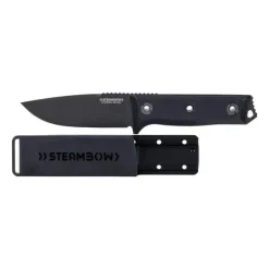Steambow - Messer K1 Dunkles Stonewash schwarz