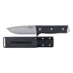 Steambow - Messer K1 Helles Stonewash schwarz