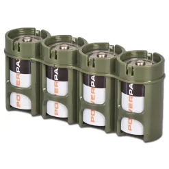Storacell - Batteriehalter Powerpax 4 x C4 oliv