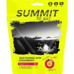 Summit to Eat - Milchreis mit Erdbeeren