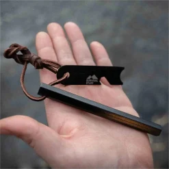 Survival Stuff - Feuerstahl HEXA mittel schwarz