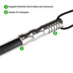 Survival Stuff - Feuerstahl Discovery schwarz silberfarben