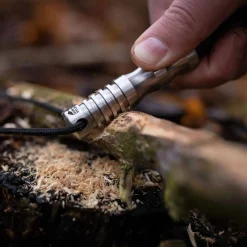 Survival Stuff - Feuerstahl Discovery schwarz silberfarben