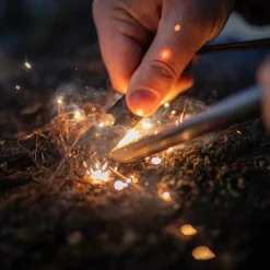 Survival Stuff - Feuerstahl Discovery schwarz silberfarben