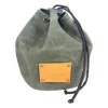 Survival Stuff - Waxed Canvas Tasche grau oliv