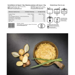 Tactical Foodpack - Kartoffelbrei mit Speck