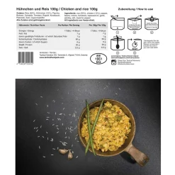 Tactical Foodpack - Reisgericht mit Hähnchen