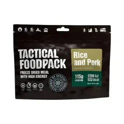 Tactical Foodpack - Reisgericht mit Schweinefleisch
