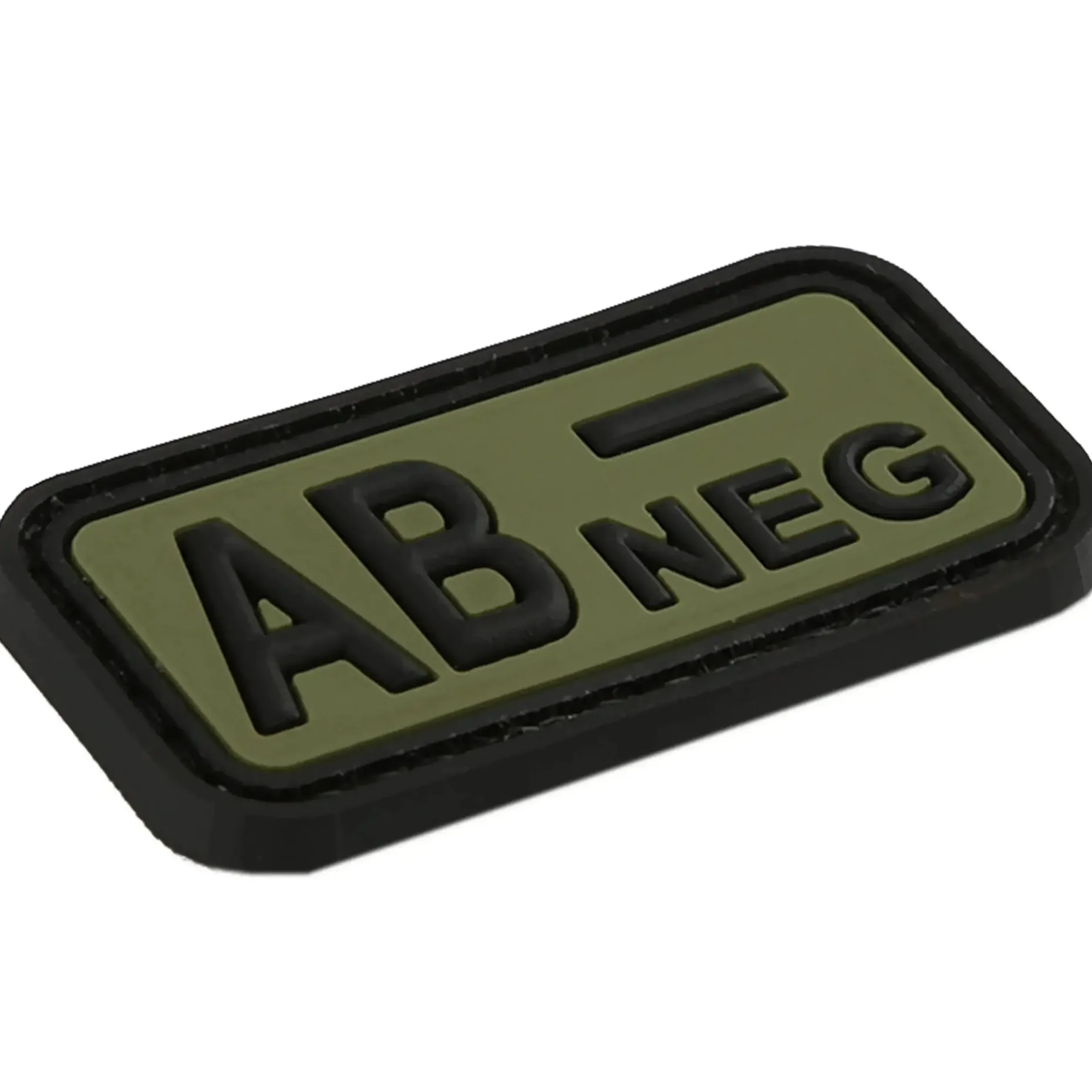 TAP Tactical Patches - TAP 3D Blutgruppenpatch AB Neg forest