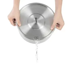 Tatonka - Topf Kettle II 4.0 L silberfarben