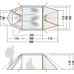 Tatonka - Tunnelzelt Arctis 3.235 PU