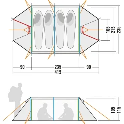 Tatonka - Tunnelzelt Buffin 4