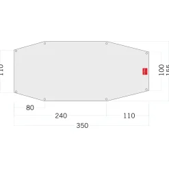 Tatonka - Zeltunterlage Floor Sheet PE Arctis 2 weiß